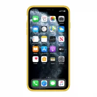 Силиконовый чехол Apple Silicone Case Canary Yellow для iPhone Xs Max с закрытым низом